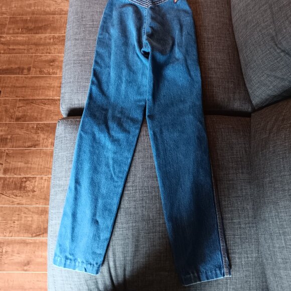 Vintage Fancy Ass Jeans Women's Denim XXS 1970s 70s - Picture 4 of 8